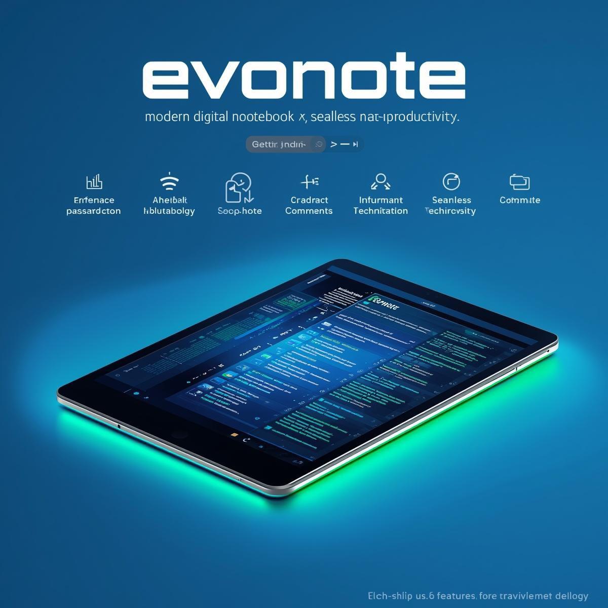 EvoNote Pad in a creative setting